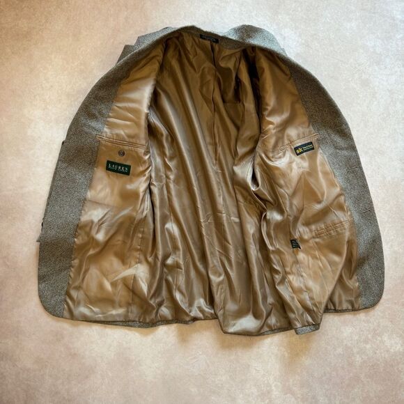 Ralph Lauren Wool 3-Button Blazer | size 46L NWOT - Picture 12 of 13